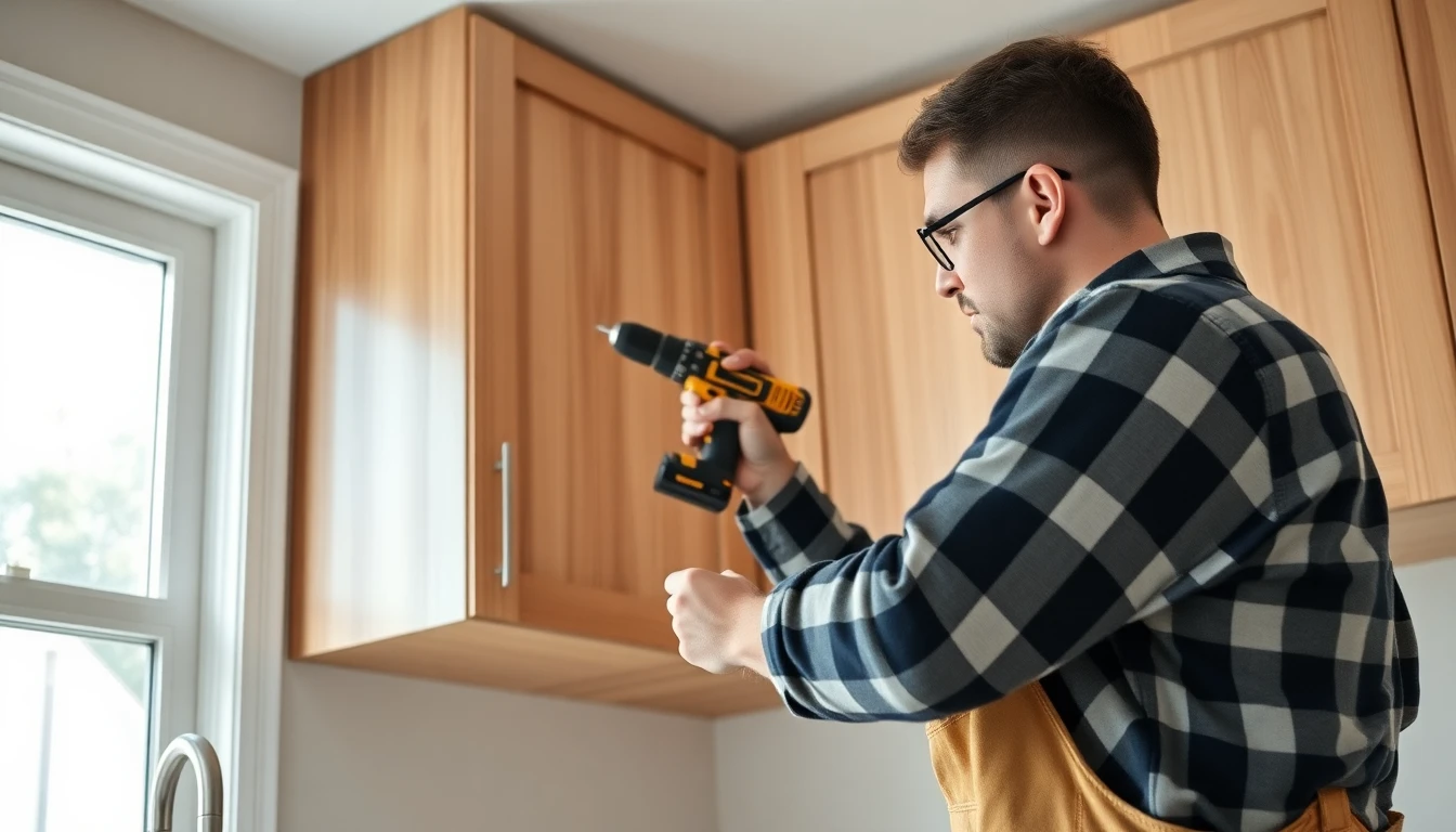 Custom Cabinet Installation