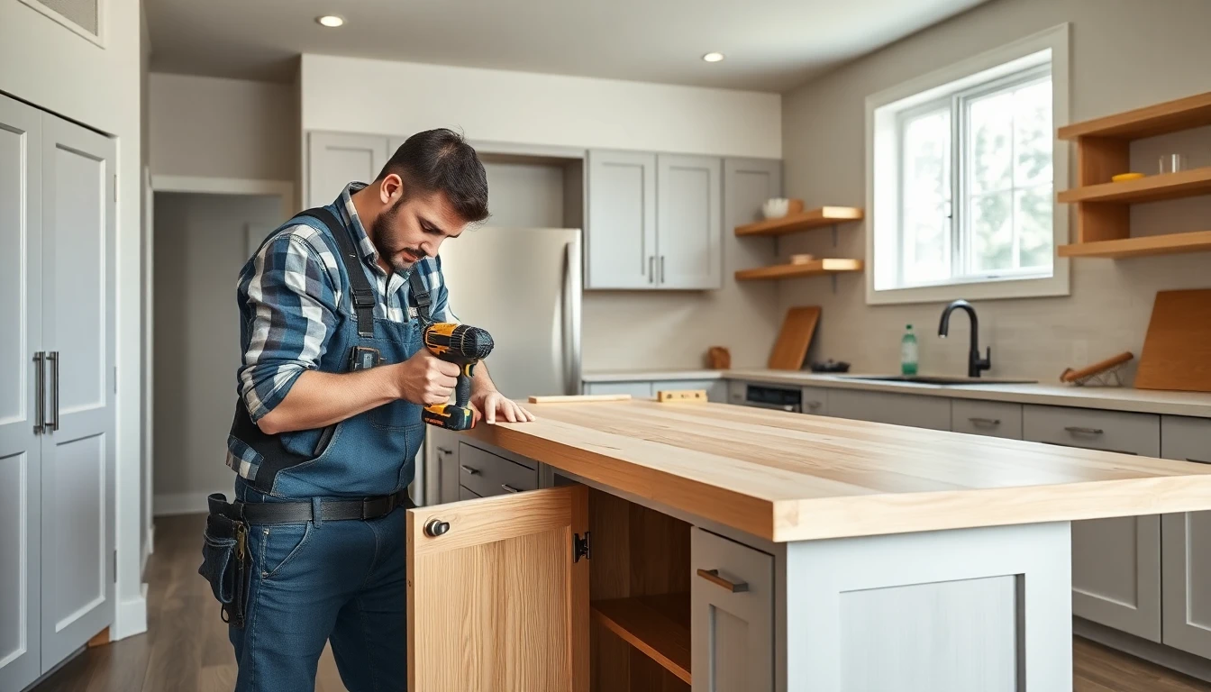 Custom Kitchen Islands